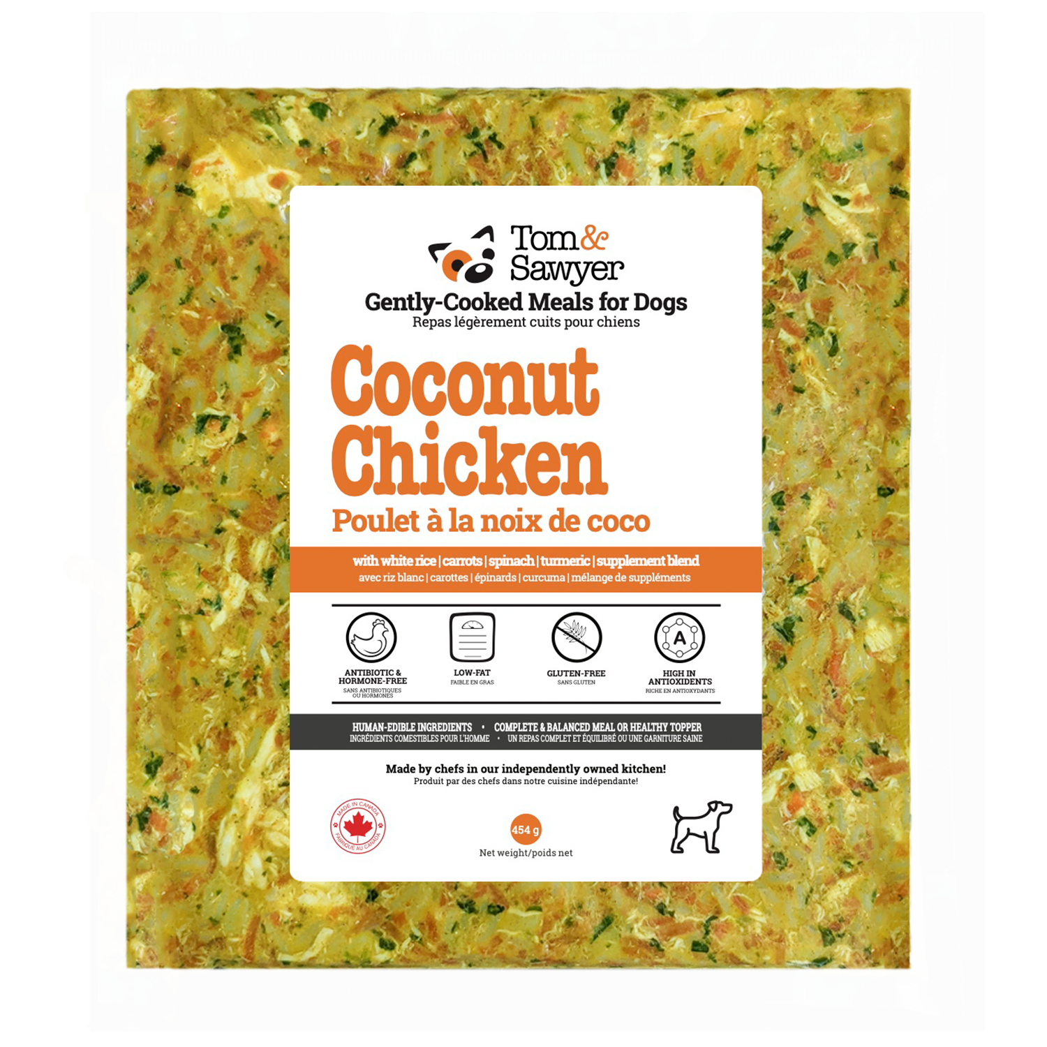 Tom & Sawyer - Gently Cooked - Coconut Chicken