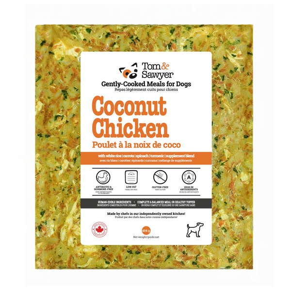 Tom & Sawyer - Gently Cooked - Coconut Chicken