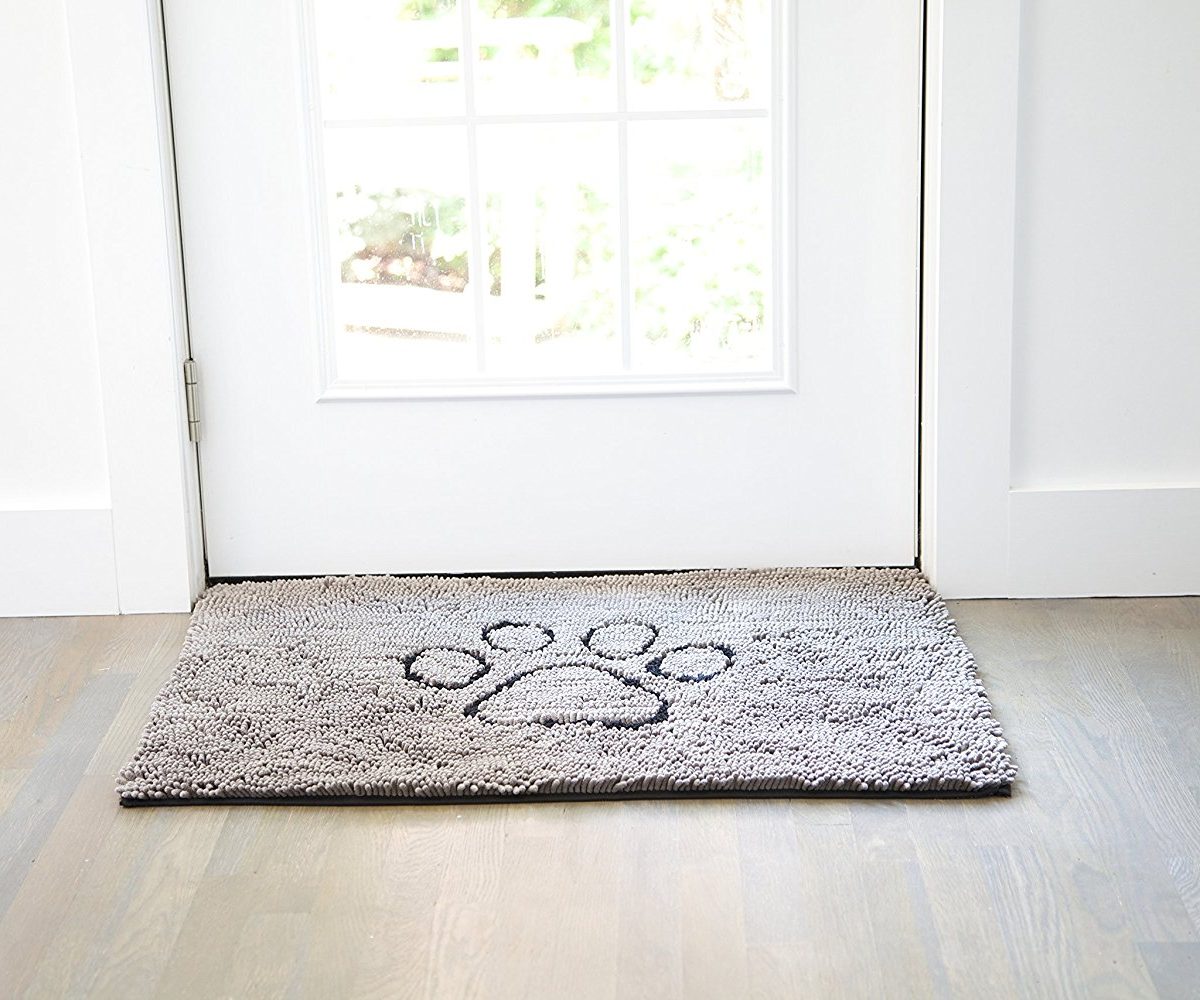 Dirty Dog Door Mat at the front door, ability to trap dirt and water from entering the home.