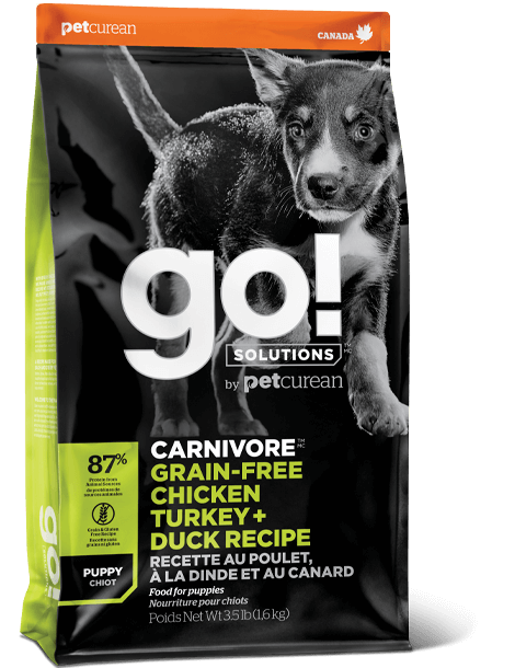 Go! Carnivore Grain Free - Puppy - Chicken, Turkey, Duck