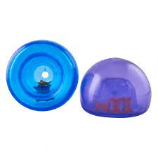 Planet Dog - Orbee Tuff Lil' Snoop interactive puzzle toy in translucent purple and blue colours. It's perfect 4