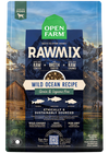 Front view of Open Farm Grain & Legume Free RawMix - Wild Ocean dog food bag, showcasing the product.