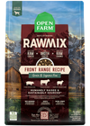 Front view of Open Farm Grain & Legume Free RawMix - Front Range dog food bag, showcasing Beef, Pork, and Lamb flavours.