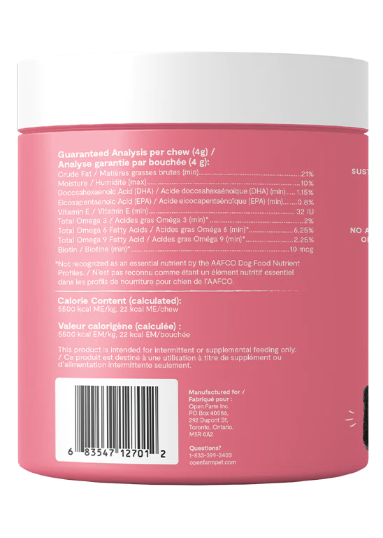 Open Farm - Supplement - Skin & Coat