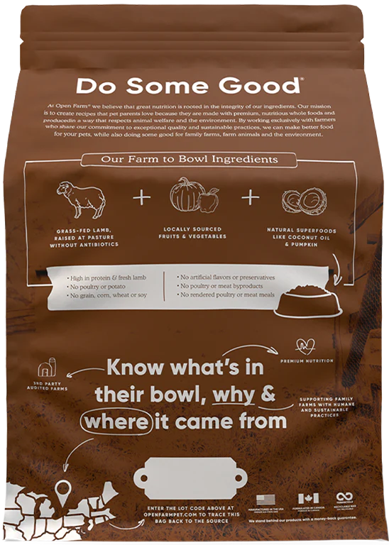 Open Farm Grain Free - Cat Food - Pasture Raised Lamb