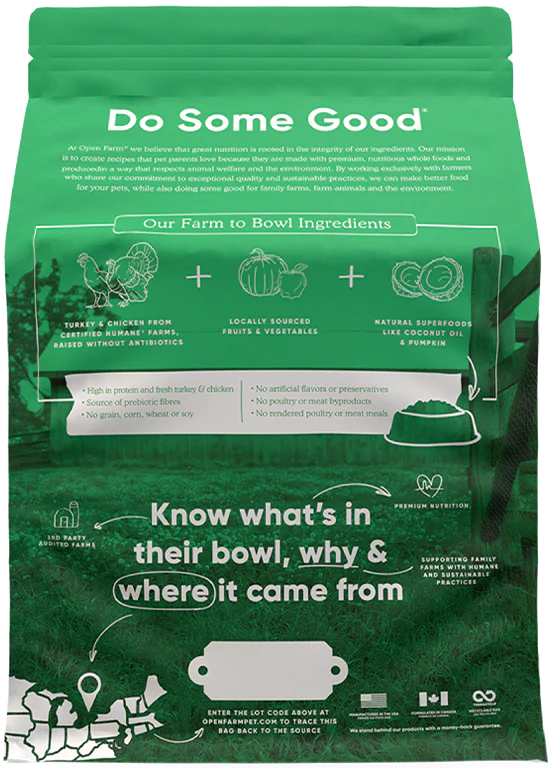 Open Farm Grain Free - Cat Food - Homestead Turkey & Chicken
