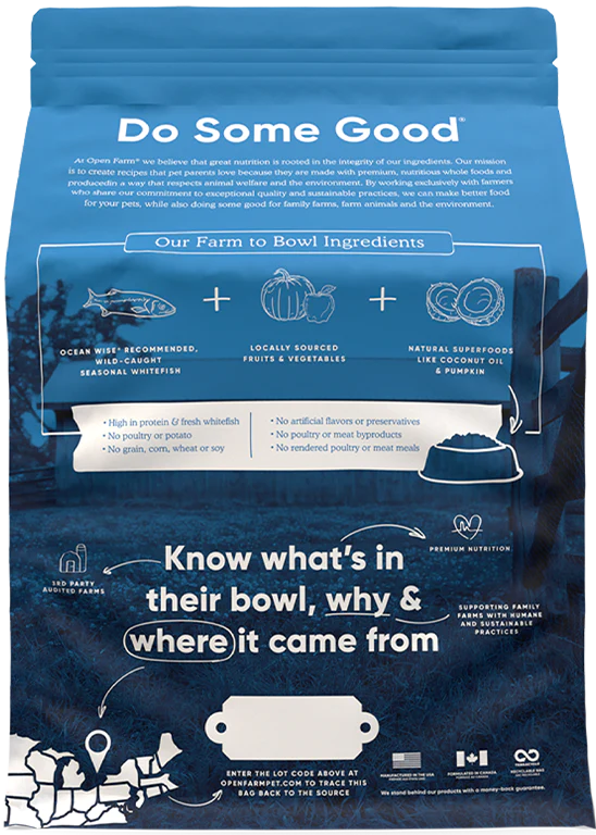 Open Farm Grain Free - Cat Food - Catch of the Season Whitefish