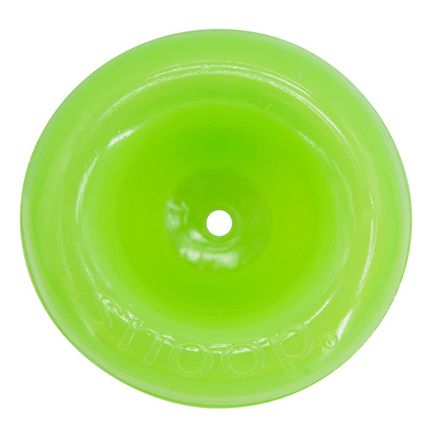 Planet Dog - Orbee Tuff Snoop interactive puzzle toy in translucent green, designed to slow down fast eaters.