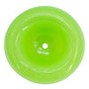 Planet Dog - Orbee Tuff Snoop interactive puzzle toy in translucent green, designed to slow down fast eaters.