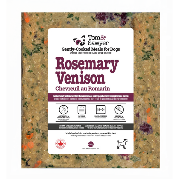 Tom & Sawyer - Gently Cooked - Rosemary Venison