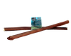An image of a single Open Range Bully Stick, showcasing its natural, high-quality, free-range beef composition.