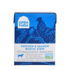 Image showing the front of Open Farm - Chicken & Salmon Rustic Stew packaging with the label clearly visible.