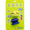 Back of WAGLAB PlayStack Boomerang and Slobber 2 Pack packaging displaying freezer-safe enrichment features, treat dispensing functions, and modular PlayStack customization for dogs