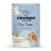 Front view of Crumps’ Naturals Nice Nibbles bag, showcasing all-natural, holiday-themed dog treats made with 100% Canadian chicken for a wholesome snacking experience.