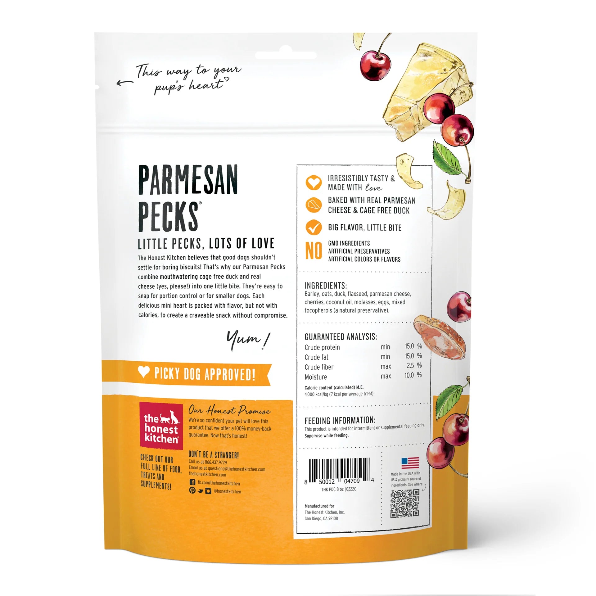 Honest Kitchen - Parmesan Pecks Treats