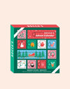 Front of Bocce’s Bakery 2024 Advent Calendar for dogs, featuring 12 days of natural treats, including Brushy Sticks and biscuits for holiday fun.