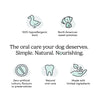 Crumps Naturals Fresh Bites Spearmint natural dog breath treats – a feel-good reward that freshens breath, fights plaque, and makes nose boops and cuddles even better