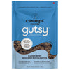Crumps Naturals Gutsy Elevate Bites dog treats packaging – cognitive support treats formulated with Ahiflower oil, Lion's Mane mushroom, and Ginkgo Biloba to nourish your dog's brain health and mental sharpness