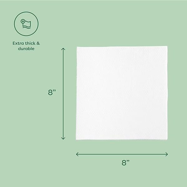 A close-up image of Earth Rated Unscented Compostable Wipes, highlighting their size and texture for effective pet cleaning.