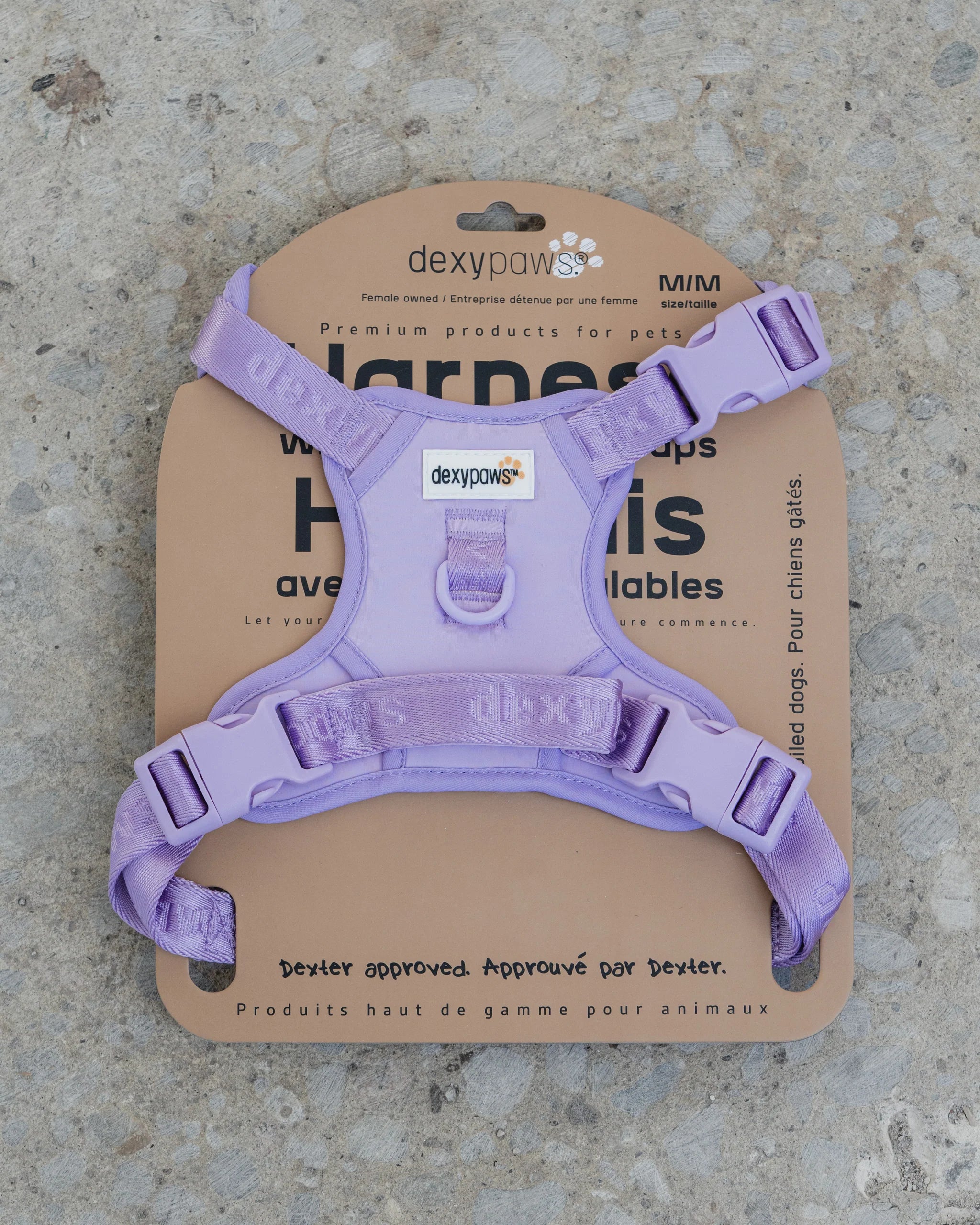 Dexypaws - No Pull Harness - Lilac
