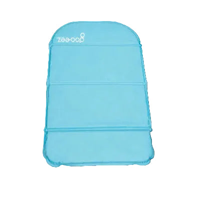 Whether you're headed to the beach, going for a road trip, or simply relaxing in the backyard, this cooling mat is a game-changer for beating the summer heat.  This innovative design needs no refrigeration or water to keep your dog cool.  Up close photo of the Goo-Eez Cooling Mat for Dogs