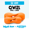 January West Paw Promo save $2 on Qwizl