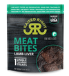 Raised Right Meat Bites: Image displaying the product packaging, showcasing the premium single-ingredient meat treats