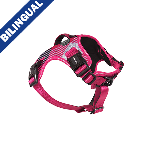Canada Pooch - Complete Control Harness - Pink Plaid