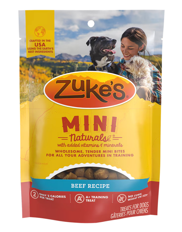 Zuke's Mini Naturals - Beef Dog Treats