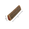 Image displaying the measurements of the small KONG Ziggie chew, showing its ideal size for smaller breeds while offering effective gum and dental support.