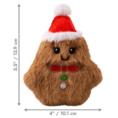 Kong Holiday - Snuzzles Mini Gingerbread X-Small