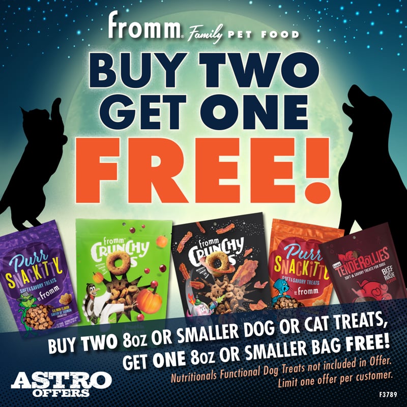 Fromm - Crunchy O's Dog Treats - Bacon Blasters