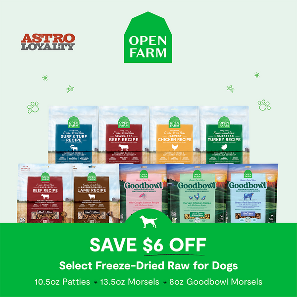 Open Farm - Goodbowl - Wild-Caught Salmon Freeze Dried Raw Topper Dog Food