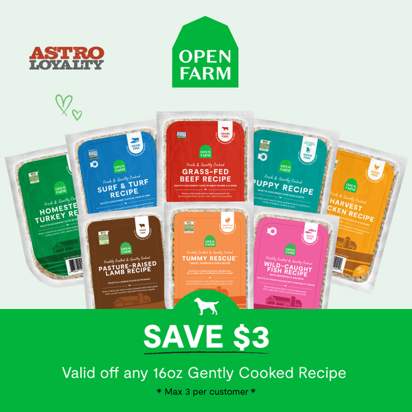 Open Farm - Gently Cooked - Grass Fed Beef Recipe