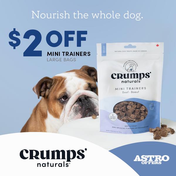 Crumps Naturals - Mini Trainers - Dried Beef Liver