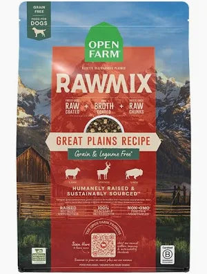 Open Farm - Grain & Legume Free Rawmix - Great Plains Dog Food (Lamb, Venison, Bison)