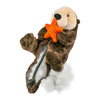 Eco-friendly Tall Tails Otter toy filled with recycled stuffing and rope body structure, offering long-lasting durability and playful enrichment.