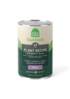 An image showing the front of the Open Farm Kind Earth Plant Based Pâté with Ancient Grains can, highlighting the brand logo, product name, and the plant-based, sustainable ingredients.