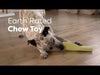 The Earth Rated Chew Toy is thoughtfully designed to engage your dog’s instincts while offering hours of interactive fun. Its ergonomic ribbed design makes it easy for dogs to grip and hold, like a bone, allowing them to chew comfortably.