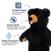 Tall Tails - 20" Stuffless Black Bear