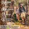 An image of two people hiking with the Tickless Active ultrasonic tick and flea repellent, highlighting its effectiveness and convenience for active lifestyles.