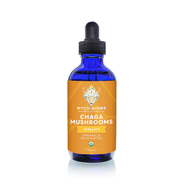 Adored Beast Chaga Mushrooms: Product bottle showcasing nutrient-rich chaga mushrooms, highlighting their antioxidant benefits and natural origin.