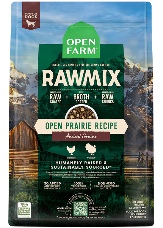 Open Farm Ancient Grain RawMix - Open Prairie (Chicken & Turkey)