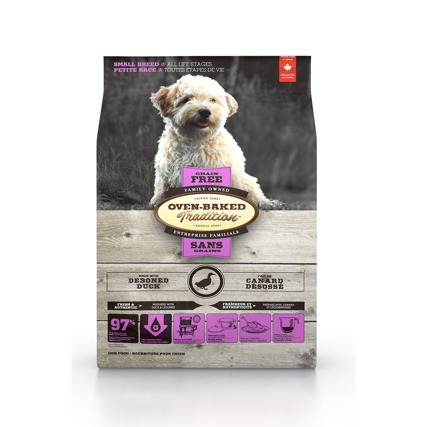 Oven Baked Tradition Dog Food Grain Free Duck