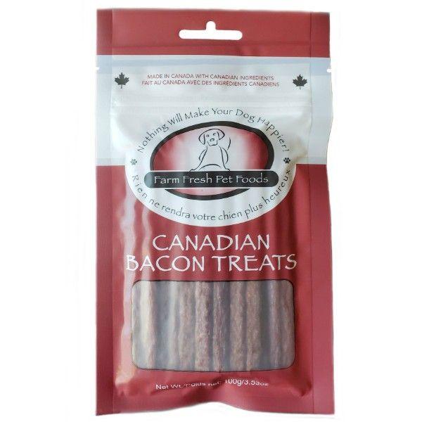 Farm Fresh Canadian Bacon Treats - 100g